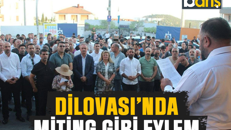 Dilovası’nda miting gibi eylem