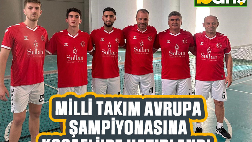 Milli Takım Avrupa şampiyonasına Kocaeli’de hazırlandı
