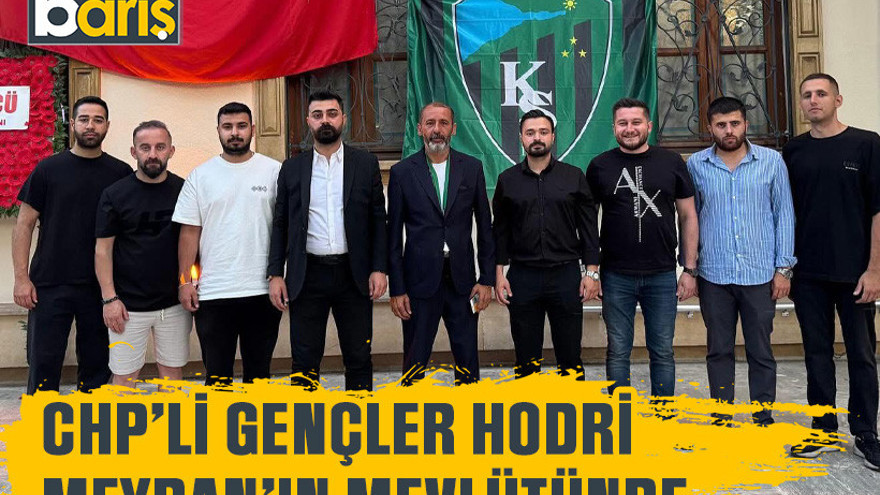 CHP’li gençler Hodri Meydan’ın mevlütünde