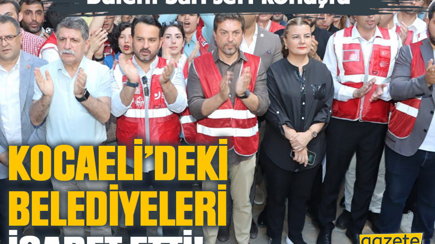 Bülent Sarı sert konuştu. Kocaeli’deki belediyeleri işaret etti!