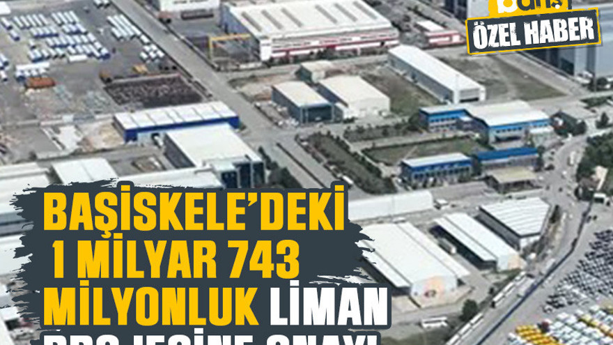 Başiskele’deki 1 milyar 743 milyonluk liman projesine onay!