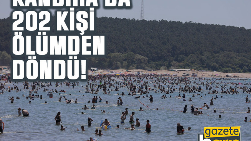 Kandıra’da 202 kişi ölümden döndü!