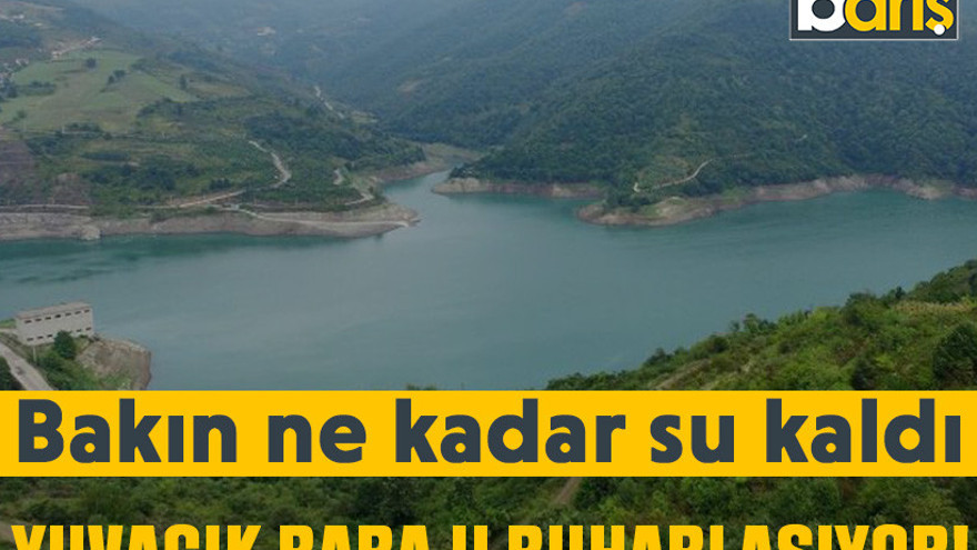 Yuvacık Barajı buharlaşıyor! Bakın ne kadar su kaldı