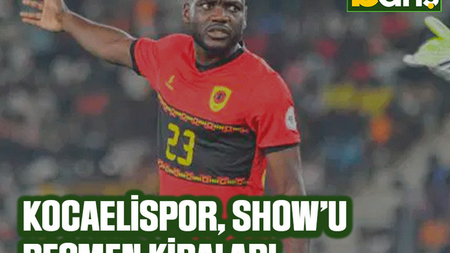 Kocaelispor, Show’u resmen kiraladı