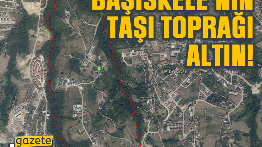 Başiskele’nin taşı toprağı altın!