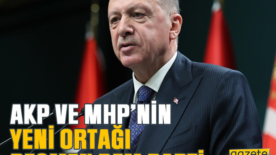 AKP ve MHP’nin yeni ortağı resmen DEM Parti