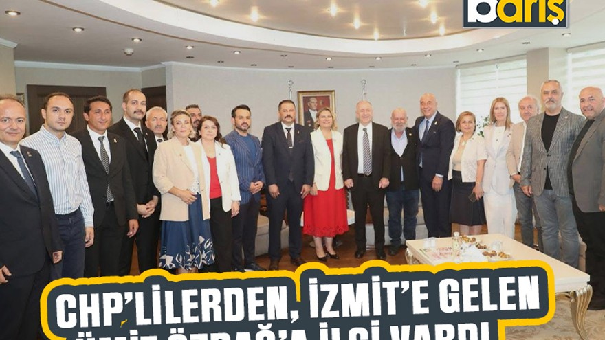 CHP’lilerden, İzmit’e gelen Ümit Özdağ’a ilgi vardı