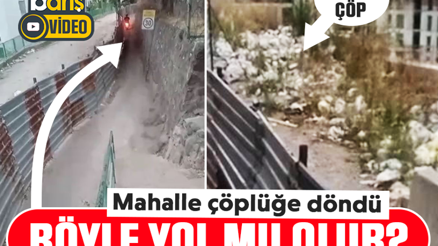 Böyle yol mu olur? İzmit Topçular’da çöp ve ulaşım isyanı!