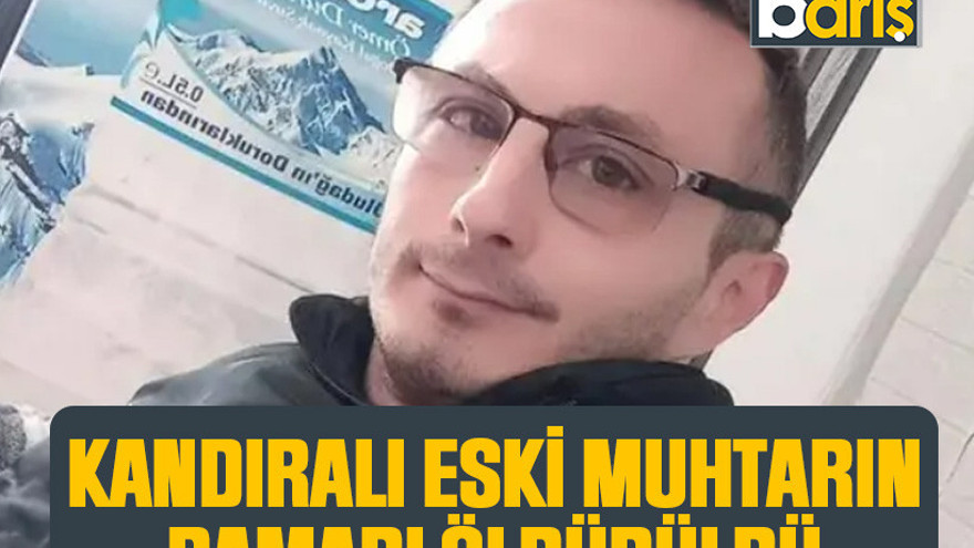 Kandıralı eski muhtarın damadı öldürüldü