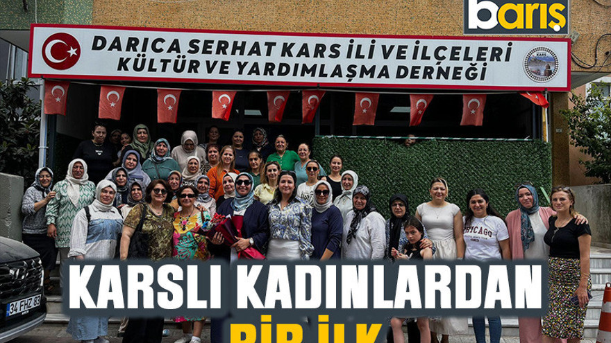 Karslı kadınlardan bir ilk