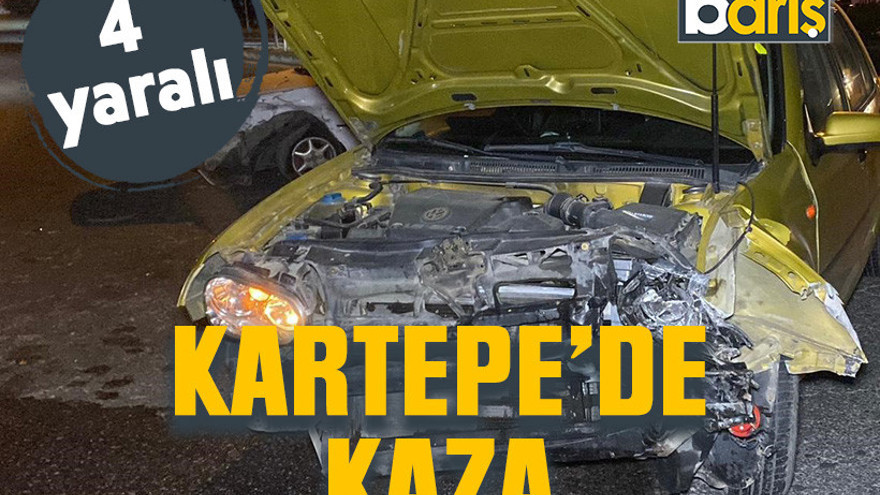 Kartepe'de kaza: 4 yaralı!