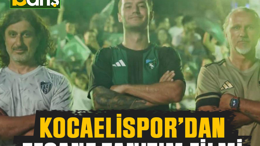 Kocaelispor’dan efsane tanıtım filmi
