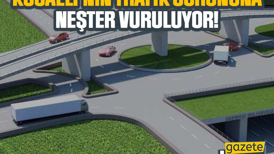 Trafikten bunalan vatandaşa müjde: Derince Liman Yolu Projesi’ne dev bütçeli ihale!