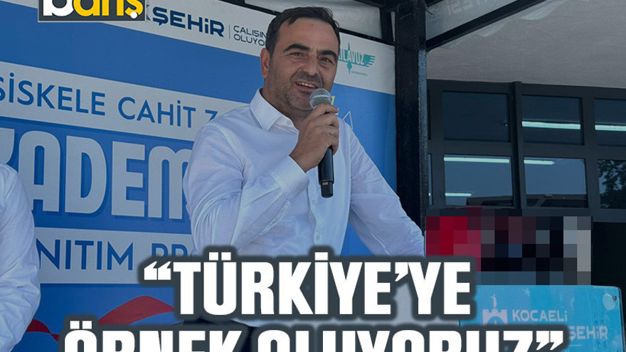 Özlü: Türkiye’ye örnek oluyoruz