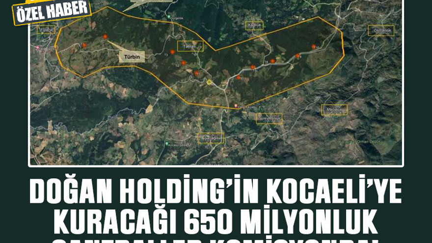 Doğan Holding’in Kocaeli’ye kuracağı 650 milyonluk santraller komisyonda!