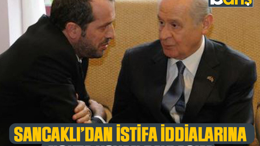 Sancaklı’dan istifa iddialarına nokta koyan paylaşım