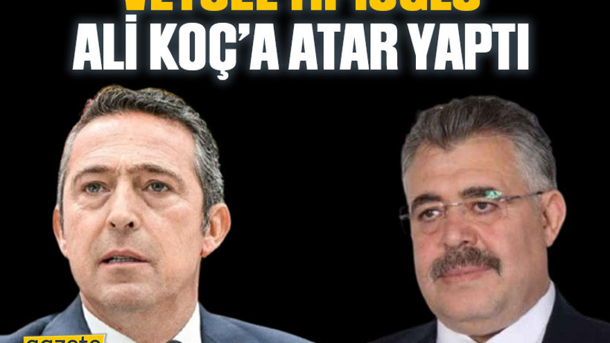 Veysel Tipioğlu, Ali Koç’a atar yaptı