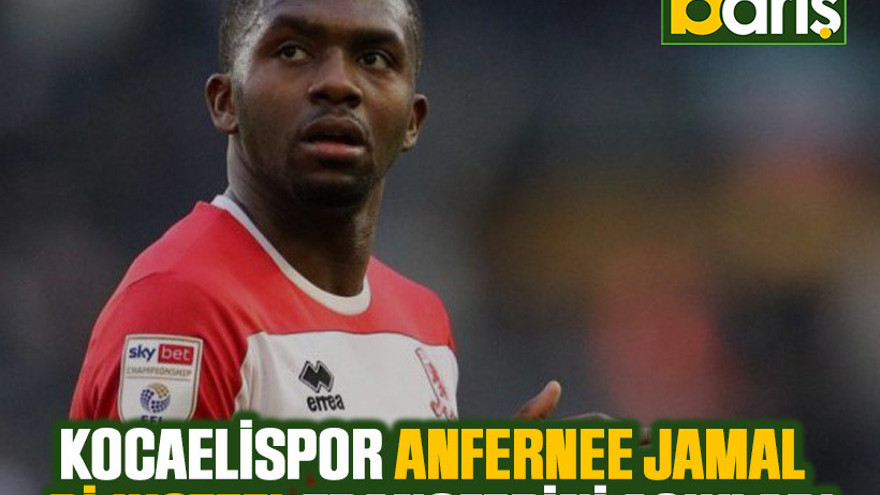 Kocaelispor Anfernee Jamal Dijksteel transferini açıkladı
