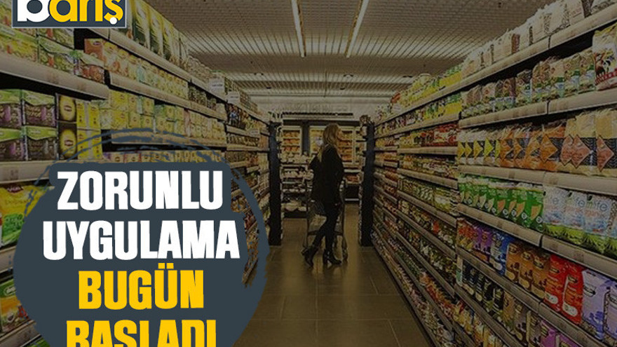 Zorunlu uygulama bugün başladı
