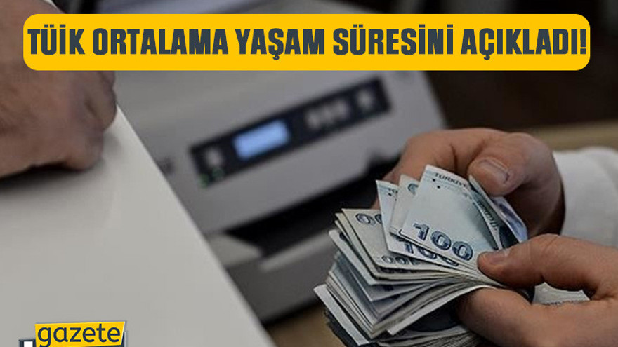 TÜİK ortalama yaşam süresini açıkladı! İşte emekli olunca kalan ömür