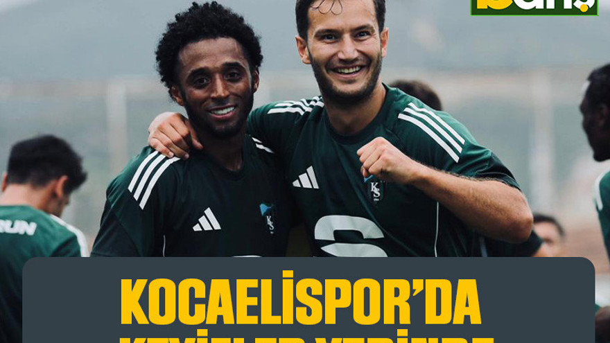 Kocaelispor’da keyifler yerinde