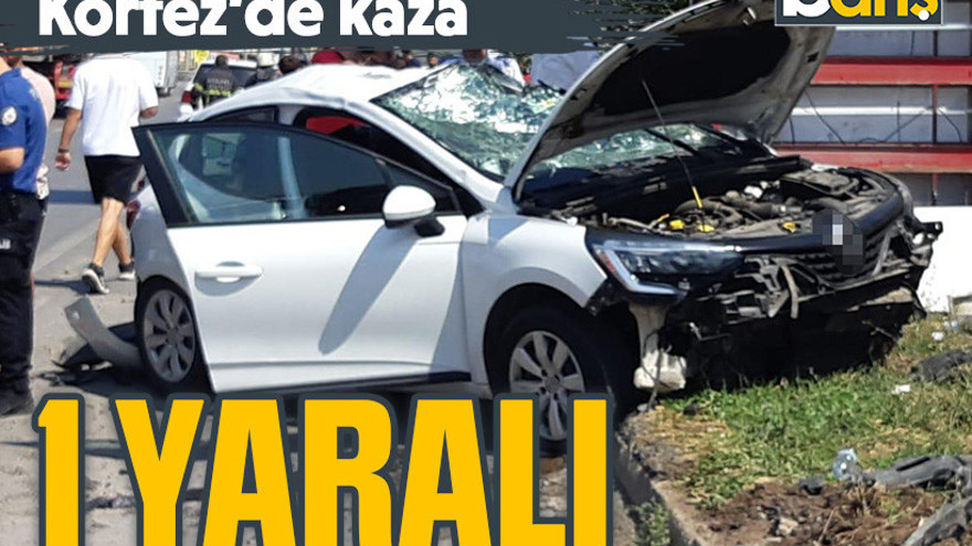 Körfez'de kaza 1 yaralı