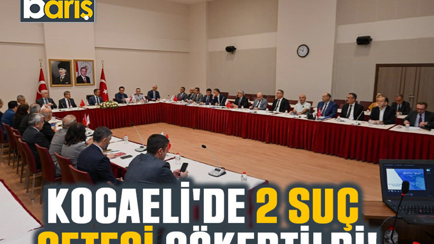 Kocaeli'de 2 suç çetesi çökertildi!