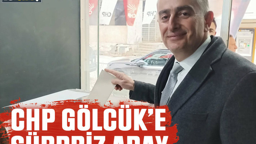 CHP Gölcük’e sürpriz aday