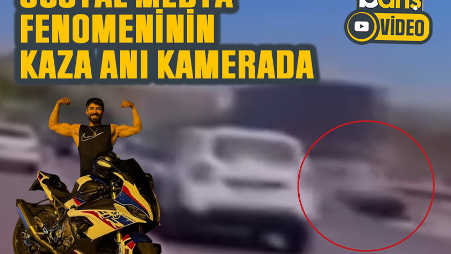 Kocaeli'de acı son: Sosyal medya fenomeninin kaza anı kamerada