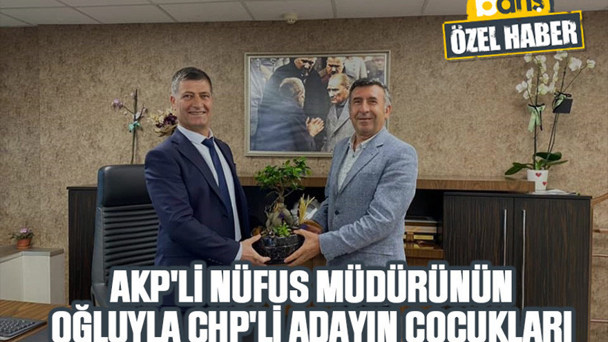 AKP'li nüfus müdürünün oğluyla CHP'li adayın çocukları aynı adrese kaydedilmiş!