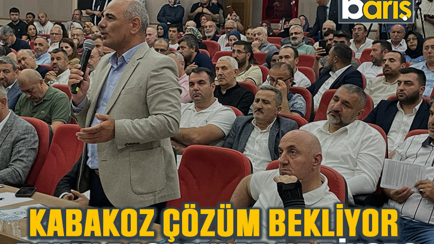 Kabakoz çözüm bekliyor bakın başkanlar ne diyor?