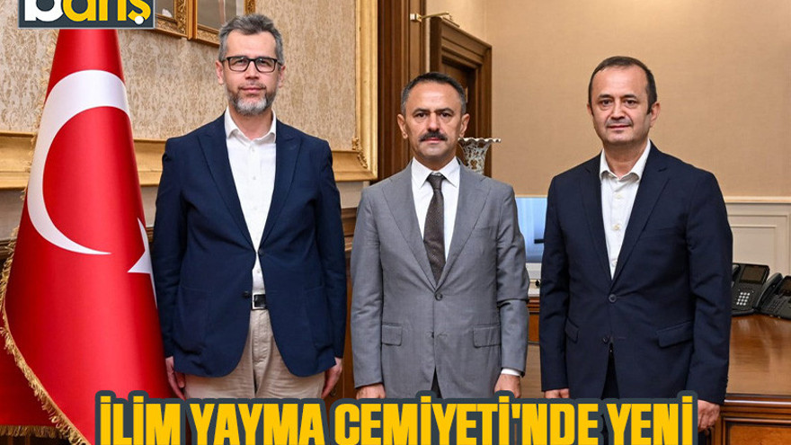 İlim Yayma Cemiyeti'nde yeni başkan ilk iş olarak Vali'ye gitti