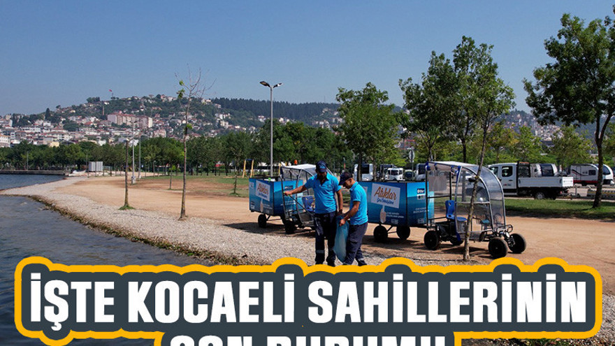 İşte Kocaeli sahillerinde son durum