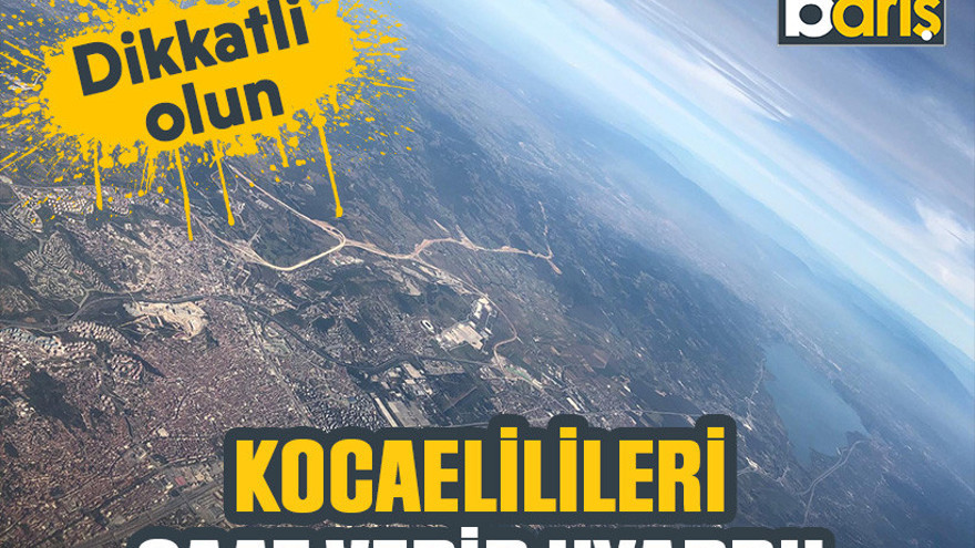 Kocaelilileri saat verip uyardı! Dikkatli olun