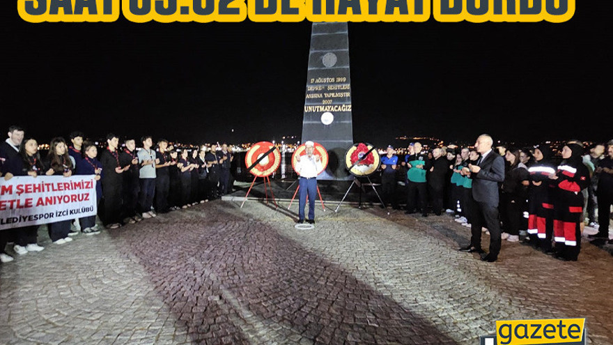Saat 03.02'de hayat durdu