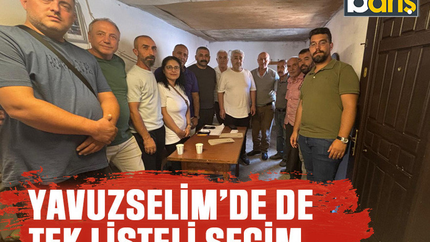 CHP Gebze’de Yavuzselim’de de tek listeli seçim