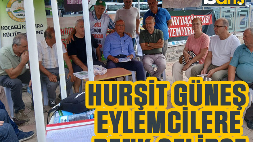 Hurşit Güneş eylemcilere denk gelirse...
