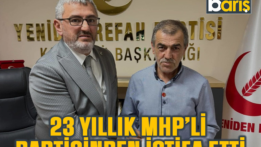 23 yıllık MHP’li partisinden istifa etti