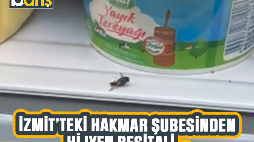 İzmit'teki Hakmar şubesinden hijyen resitali...