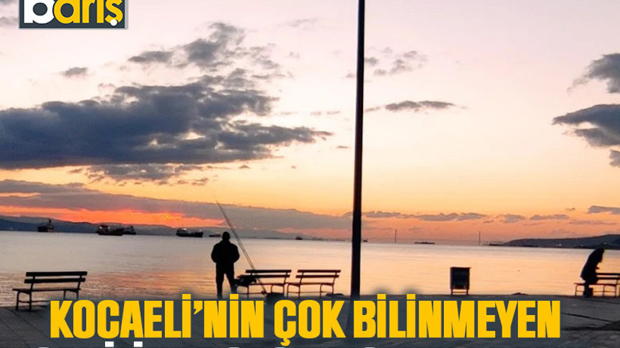 Kocaeli’nin çok bilinmeyen sahilinde şaşırtıcı kalabalık
