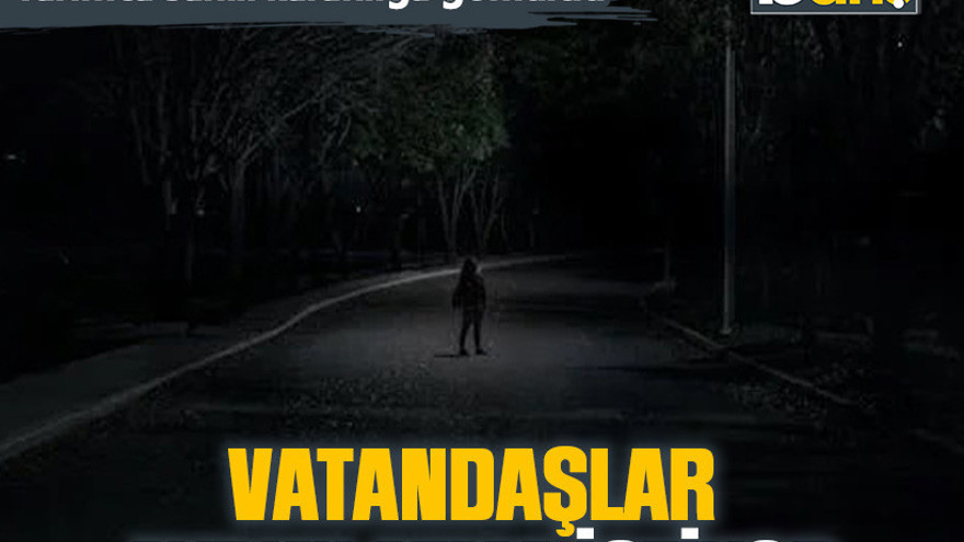 Yarımca Sahili karanlığa gömüldü: Vatandaşlar aydınlatma istiyor