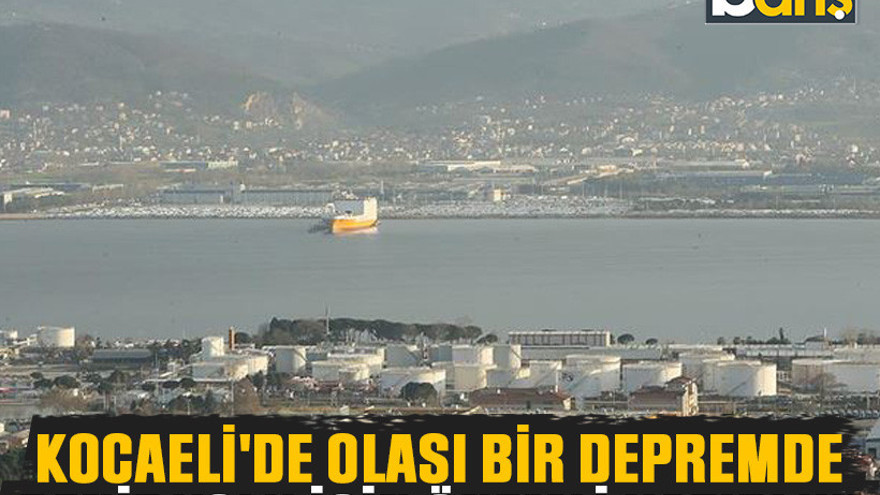 Kocaeli'de olası bir depremde deniz yolu için önemli hazırlık!
