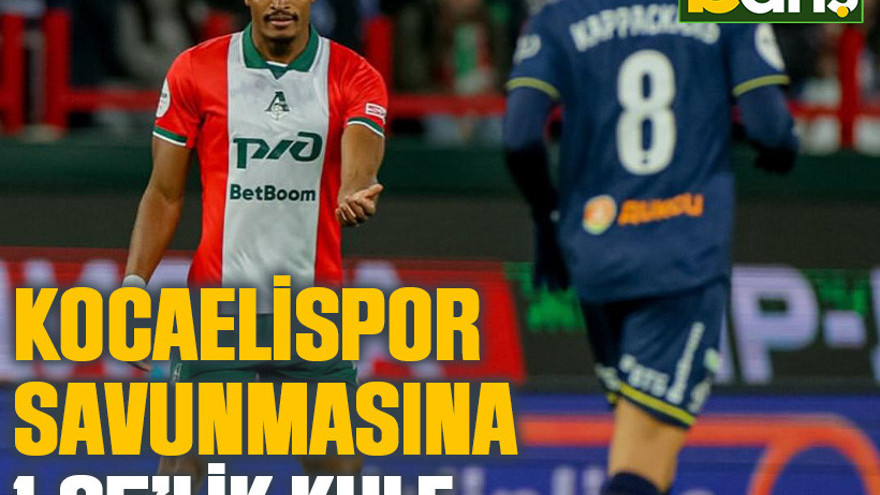 Kocaelispor savunmasına 1.95’lik kule