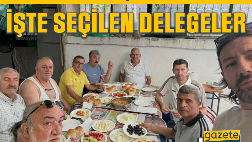 Ceditte uzlaşma kazandı: İşte seçilen delegeler