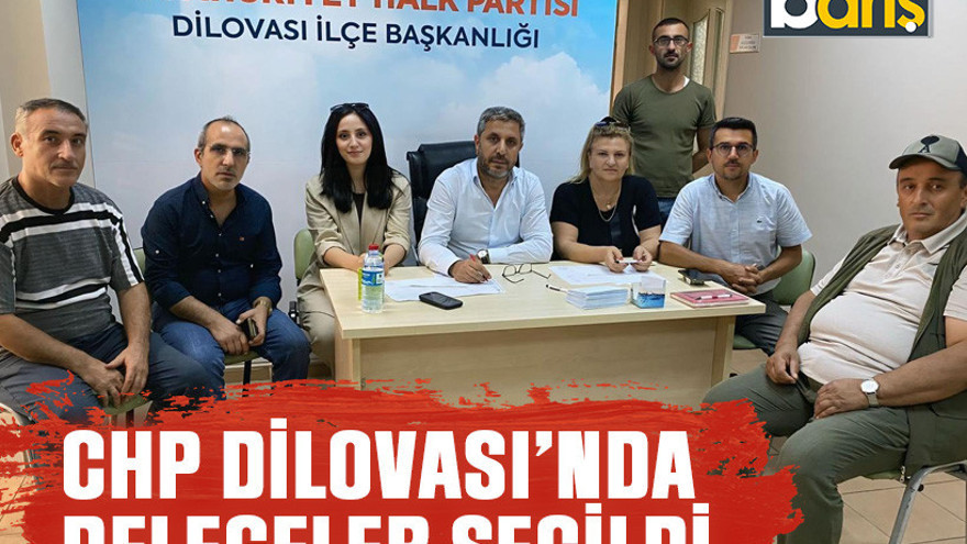 CHP Dilovası’nda delegeler seçildi