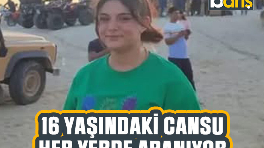 İzmit'te kaybolan 16 yaşındaki Cansu her yerde aranıyor
