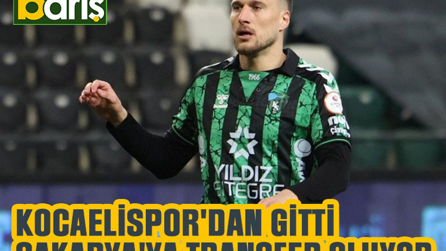 Kocaelispor'dan gitti Sakarya'ya transfer oluyor!