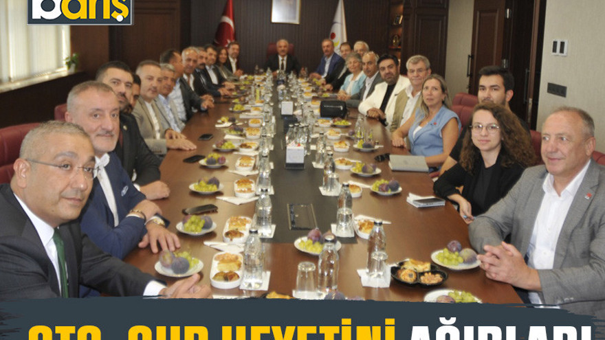 GTO, CHP heyetini ağırladı