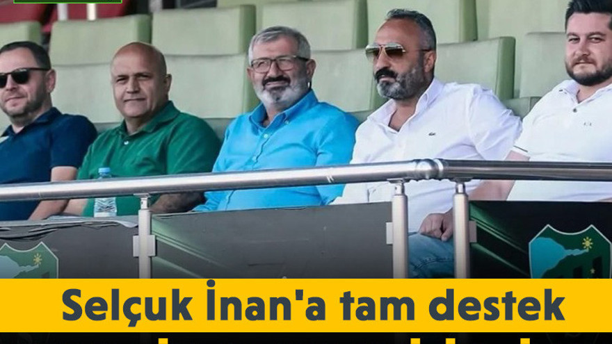 Kocaelispor'da kritik zirve: Selçuk İnan'a tam destek