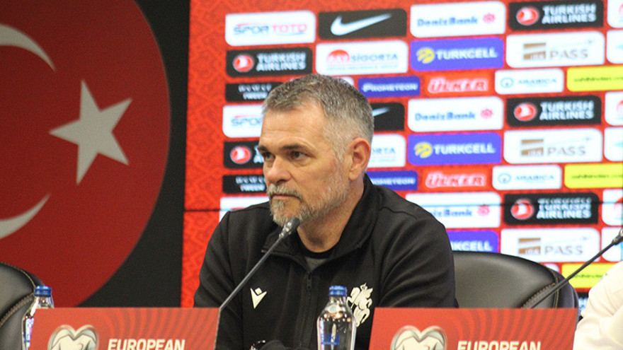 Gürcistan Teknik Direktörü iddialı konuştu: Yarın kazanacağız